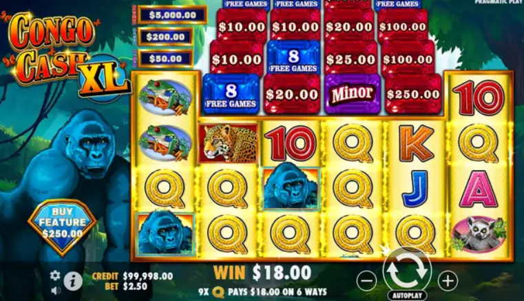 jugar gratis congo cash